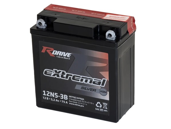 RDrive eXtremal Silver 12N5-3B 5,2Ah